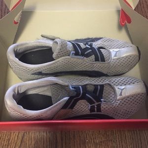 Puma Blue and Grey Velcro Strap Sneaker